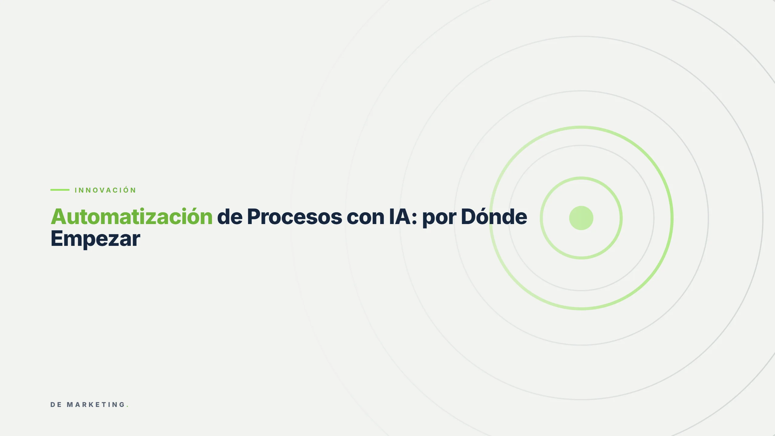 Automatización de Procesos con IA: por Dónde Empezar