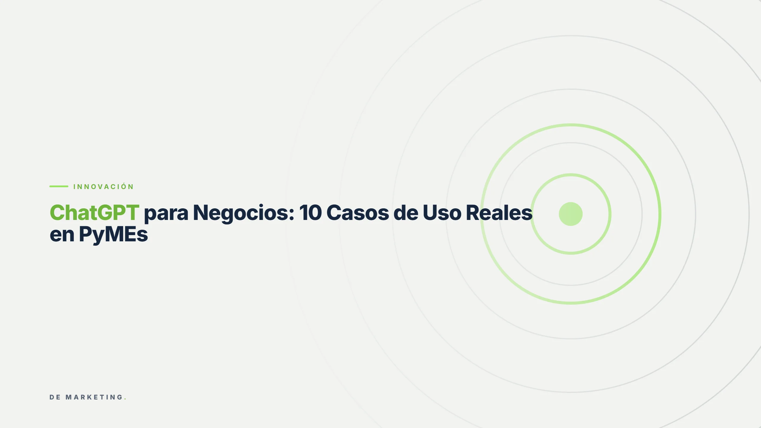 ChatGPT para Negocios: 10 Casos de Uso Reales en PyMEs